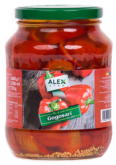 Alex Star Gogoșari în oțet 1700 ml 1600 g